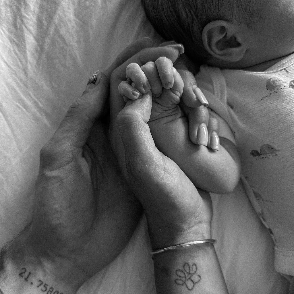 Reggie Ruston Miller-Holmes, Sohnemann von Emily Faye Miller und Cam Holmes