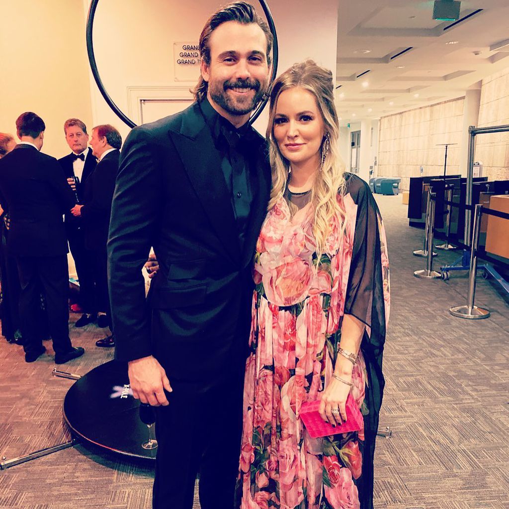 Emily Maynard Johnson und ihr Mann Tyler im Februar 2019 in Charlotte, North Carolina