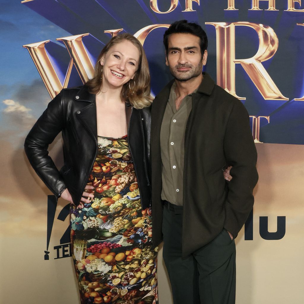 Emily V. Gordon und Kumail Nanjiani im Februar 2023 in Los Angeles