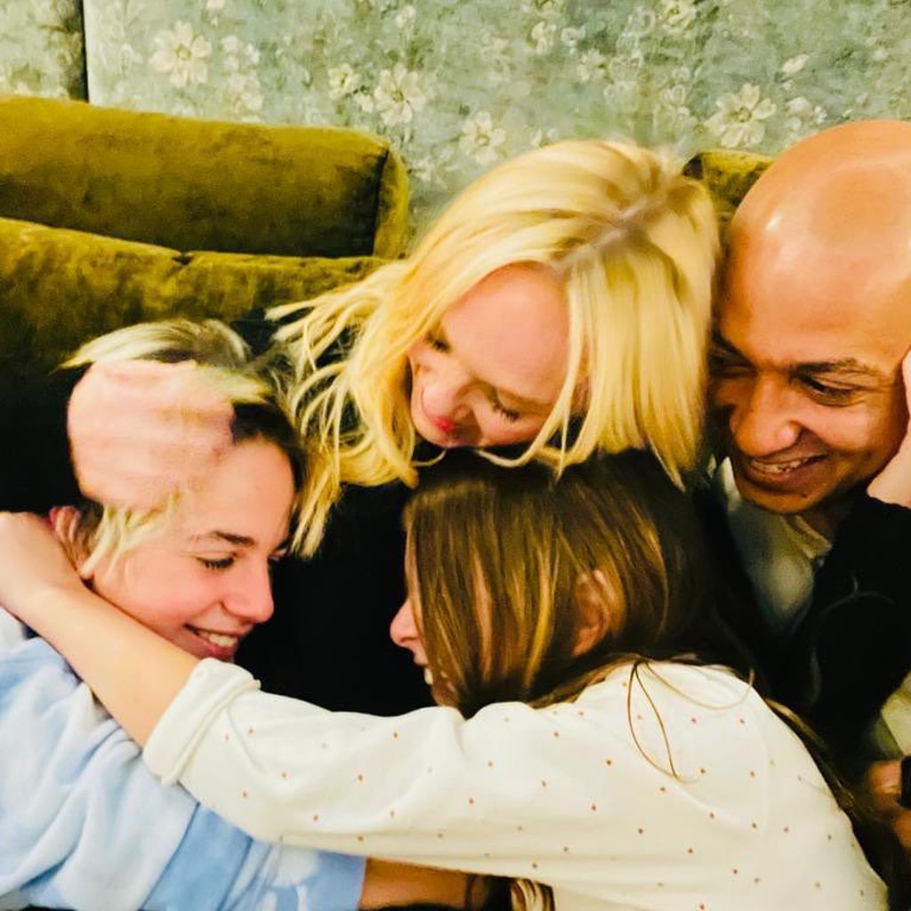 Emma Bunton mit ihrer Familie