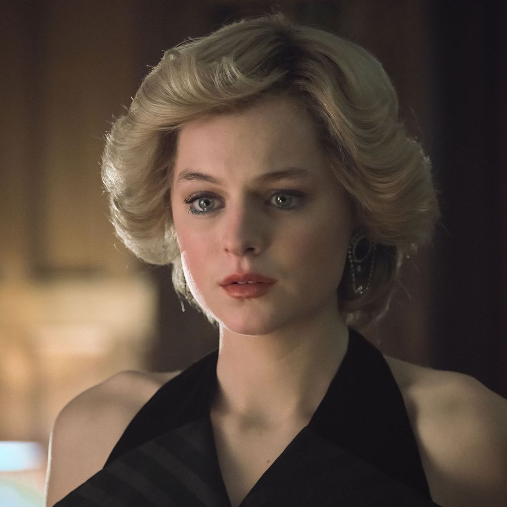 Emma Corrin als Prinzessin Diana in "The Crown"