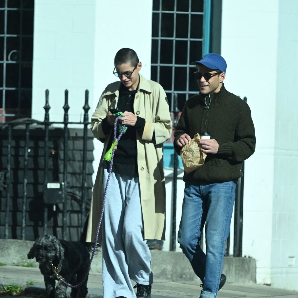 Emma Corrin und Rami Malek im September 2023