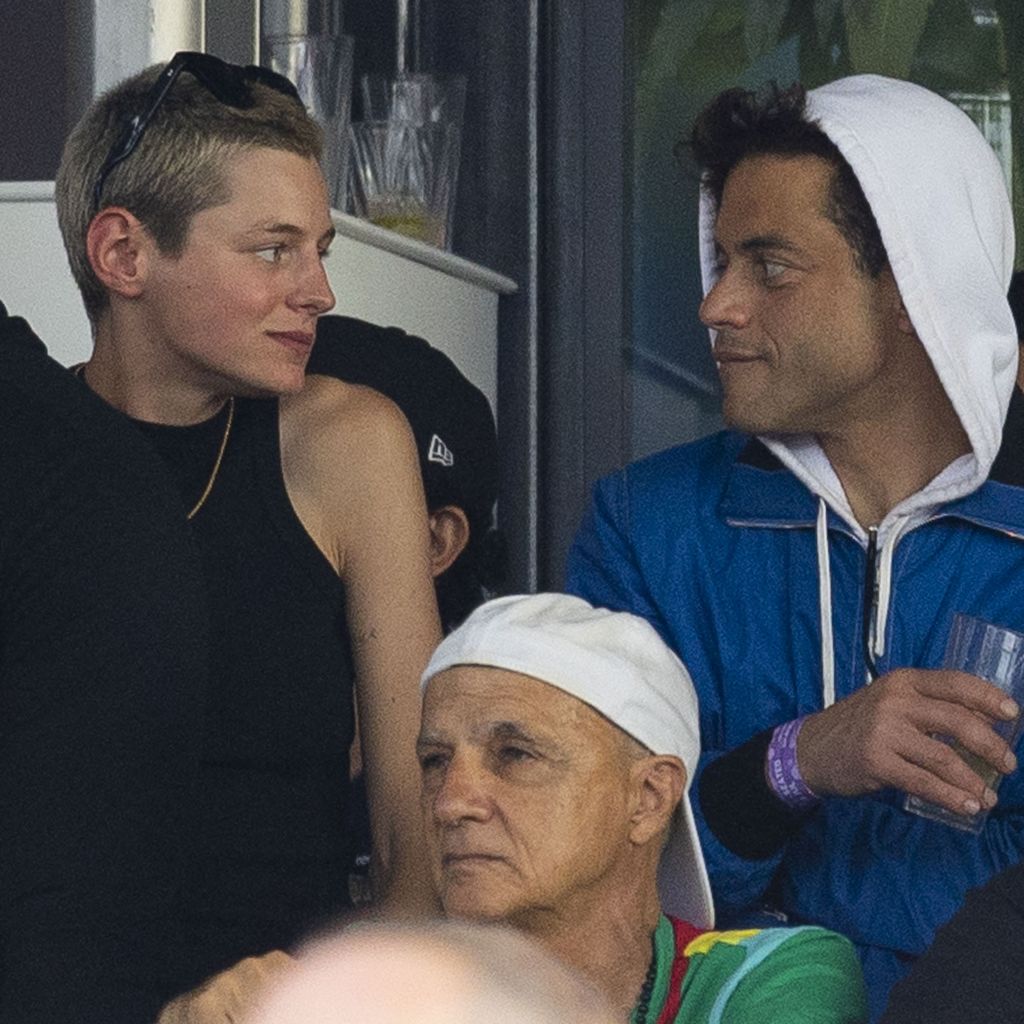 Emma Corrin und Rami Malek im Juli 2023 in London