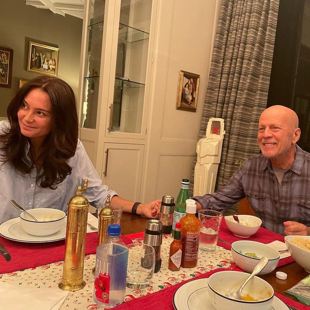 Emma Heming und Bruce Willis im Dezember 2022