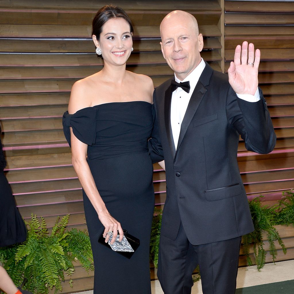 Emma Heming und Bruce Willis, Oscars 2014