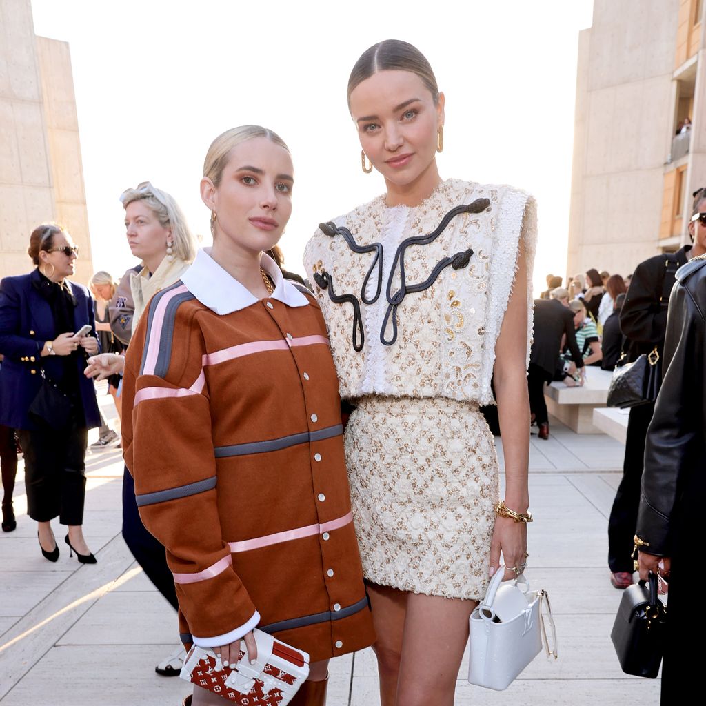 Schauspielerin Emma Roberts und Model Miranda Kerr