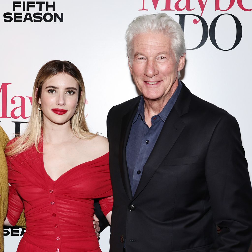 Emma Roberts und Richard Gere bei einem Event des Films "Maybe I Do"