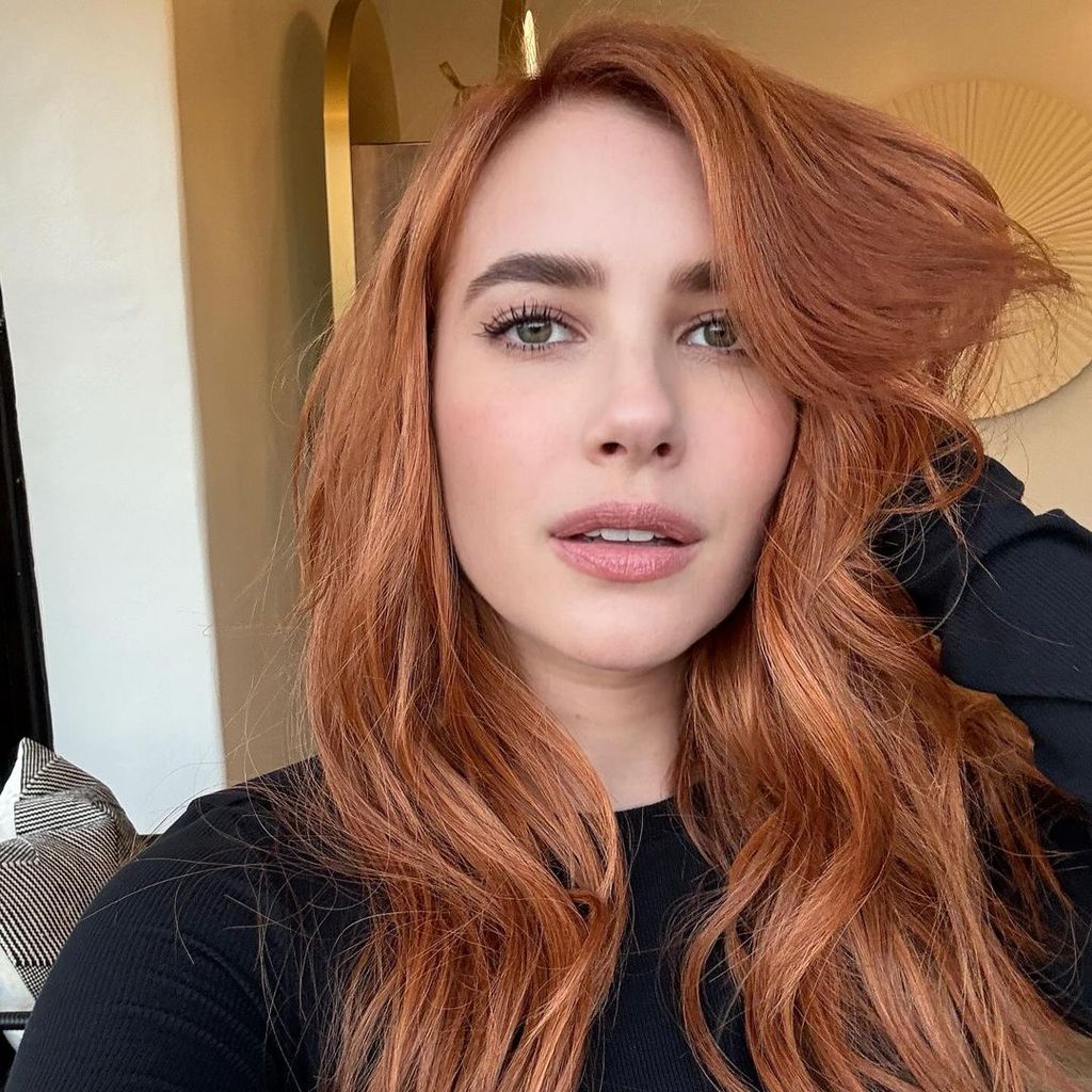 Schauspielerin Emma Roberts zeigt ihre neue Haarfarbe