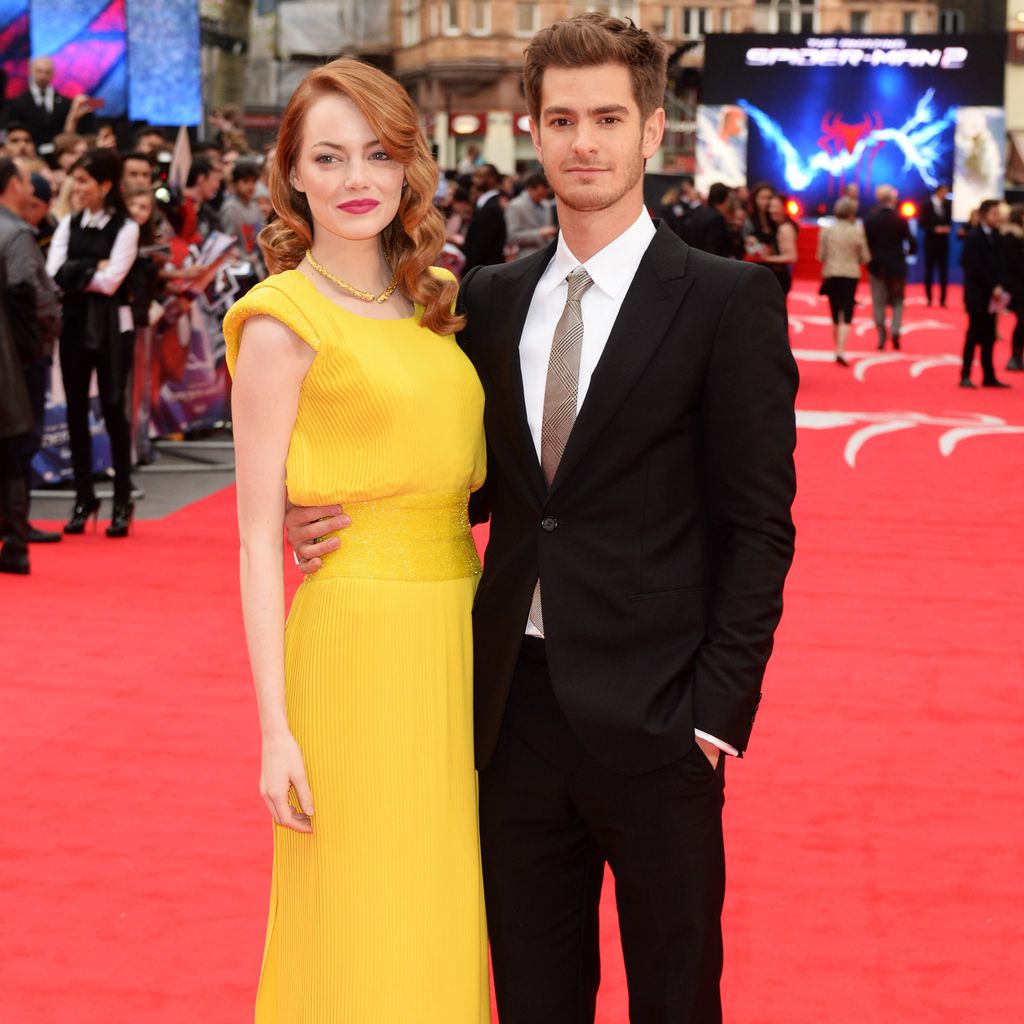 Emma Stone und Andrew Garfield  im April 2014