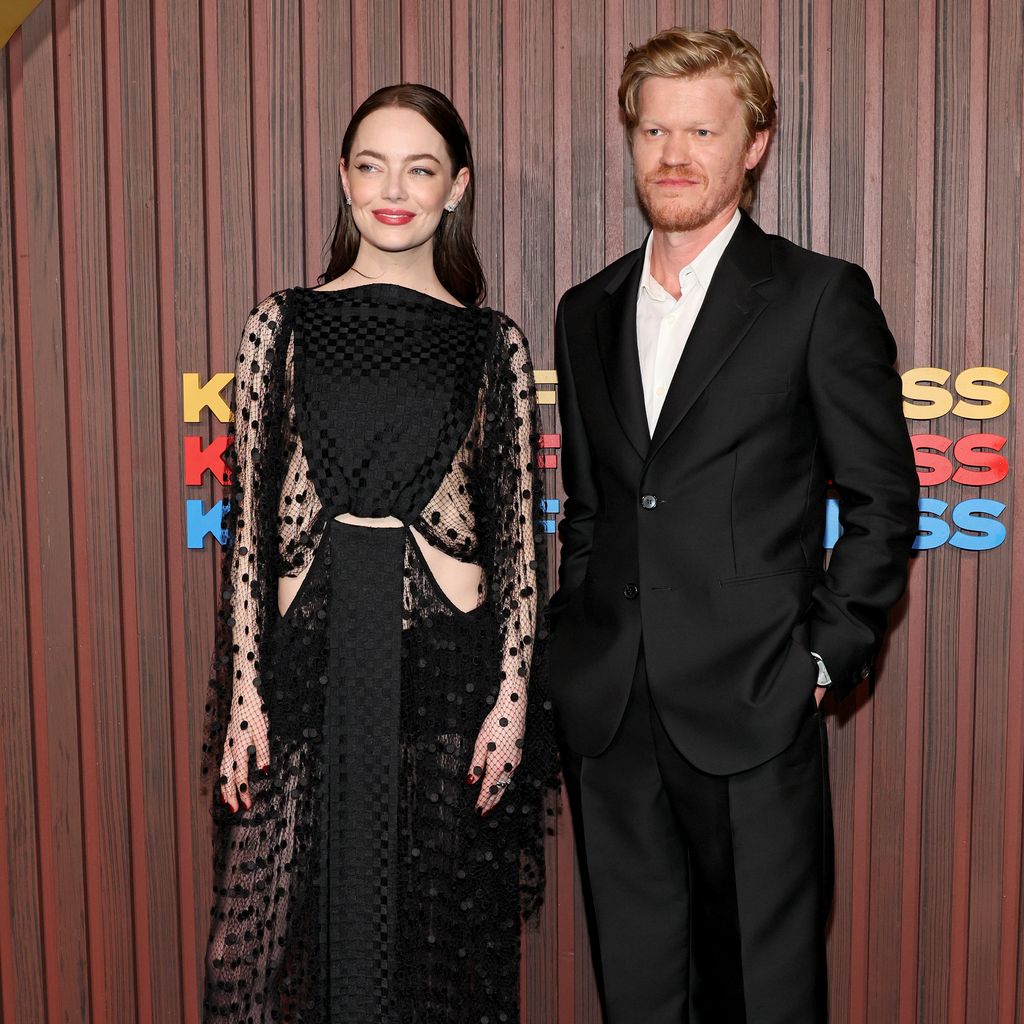 Emma Stone mit Jesse Plemons, im Juni 2024