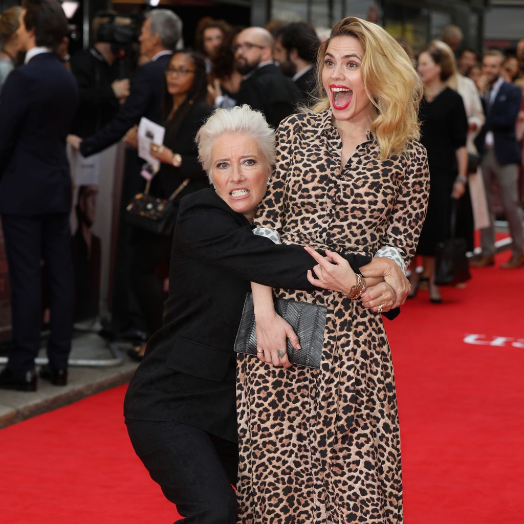 Emma Thompson und Hayley Atwell bei der "The Children Act"-Premiere in London, 2018