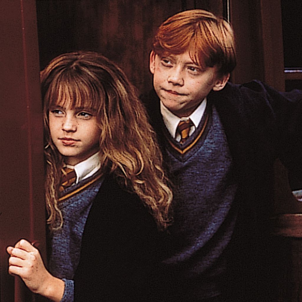 Emma Watson, Rupert Grint und Daniel Radcliffe in "Harry Potter und der Stein der Weisen"