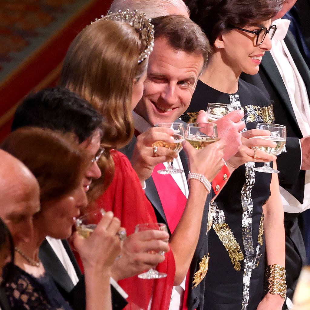 Emmanuel Macron und Prinzessin Kate, Juli 2025
