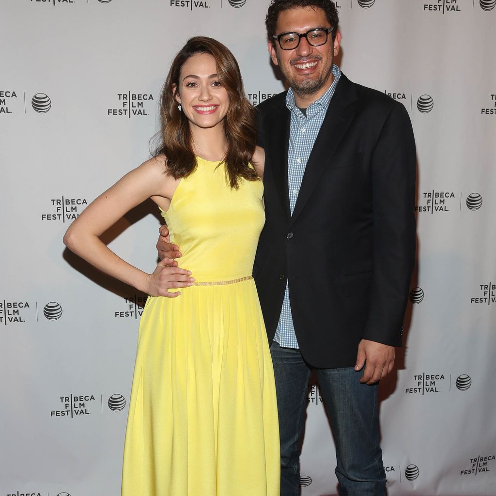 Emmy Rossum und ihr Verlobter Sam Esmail