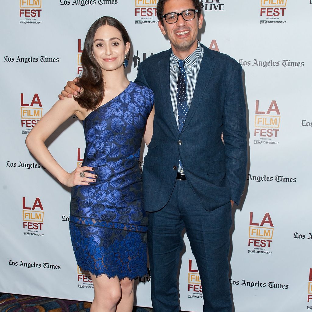 Emmy Rossum und Sam Esmail