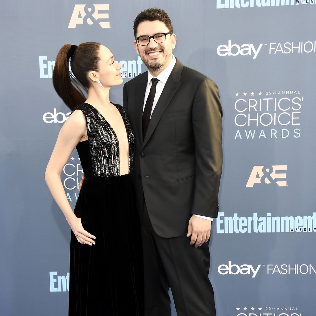 Emmy Rossum und Sam Esmail