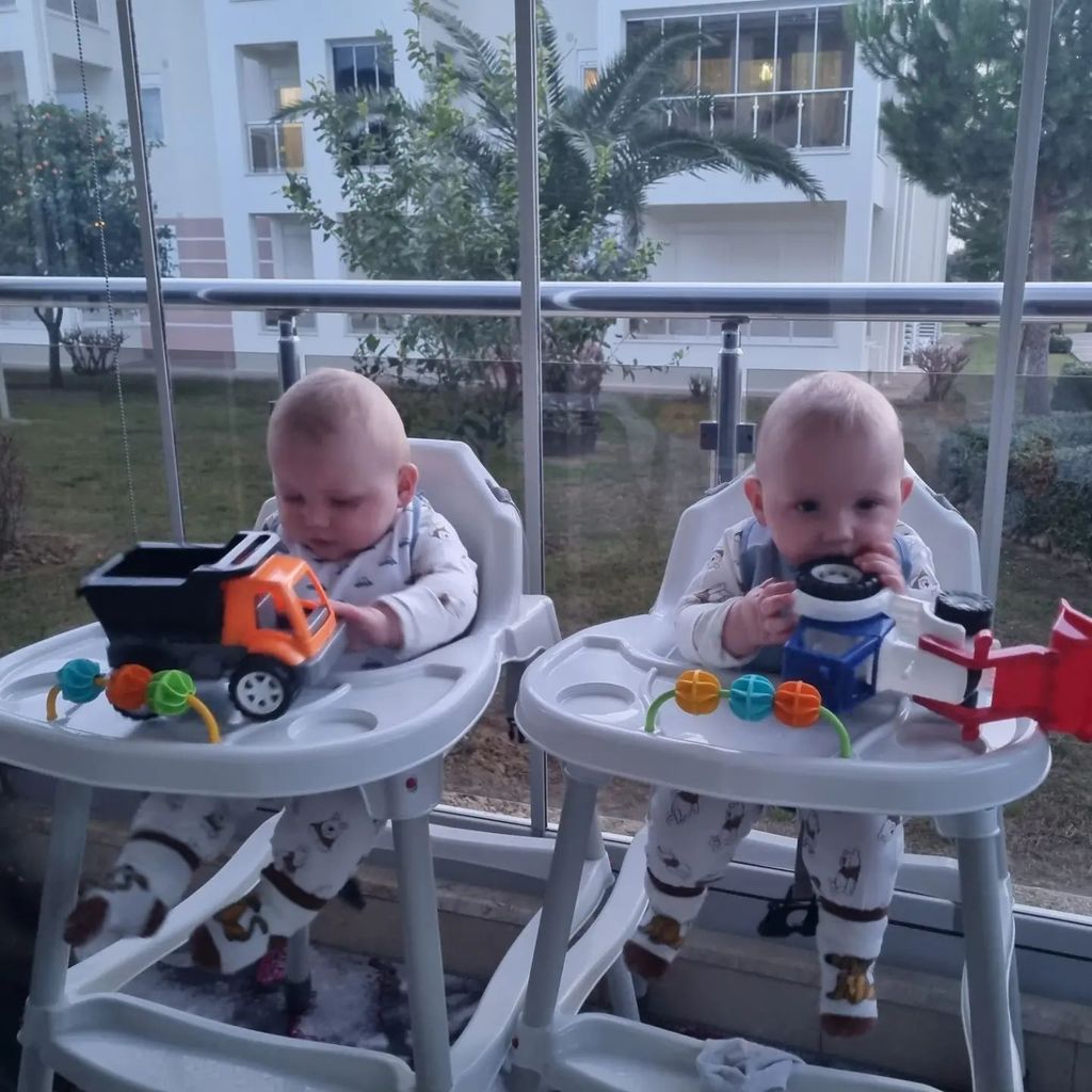 Emory und Casey Wollny im März 2022
