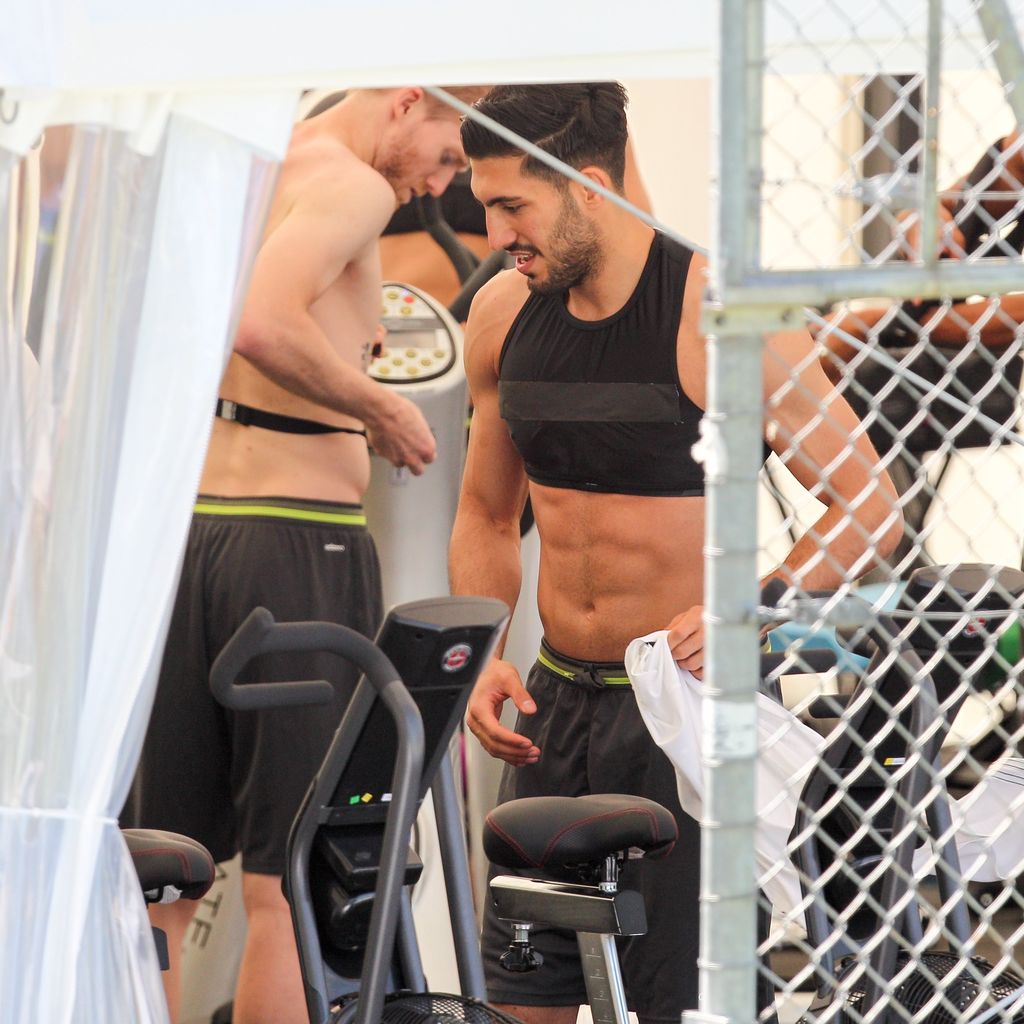 Emre Can im Trainingslager in Ascona