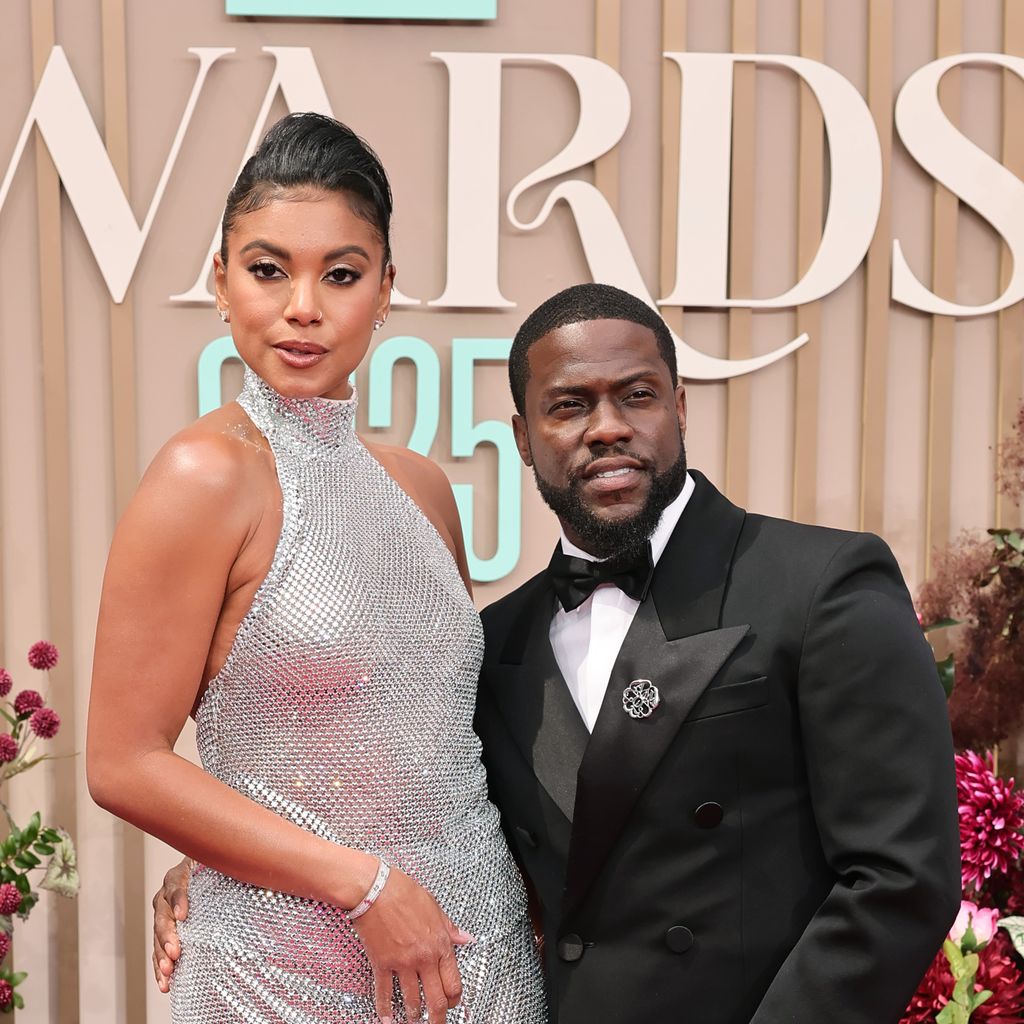 Eniko Hart und Kevin Hart bei den BET Awards 2025 im Peacock Theater in Los Angeles
