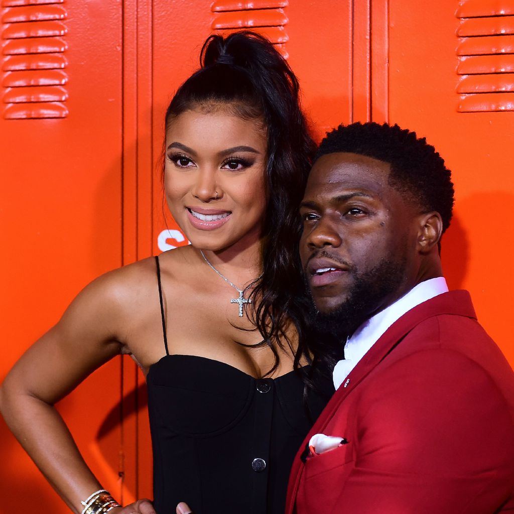 Eniko Hart mit ihrem Mann Kevin, September 2018