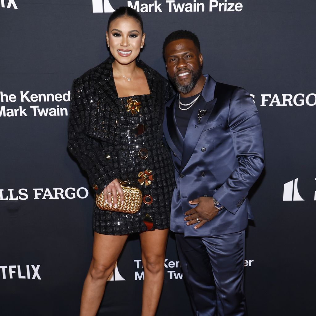 Eniko Hart und Kevin Hart, März 2024