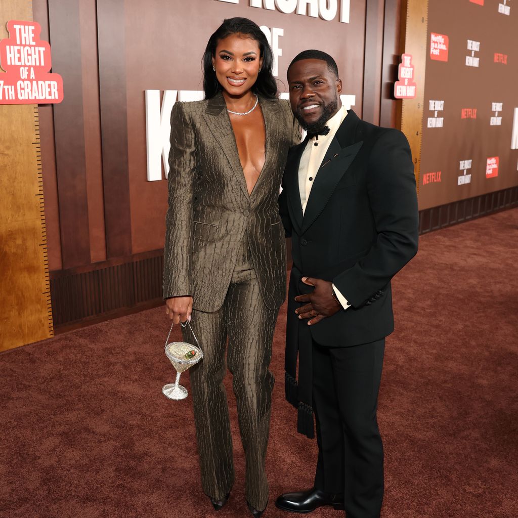 Eniko Hart und Kevin Hart beim Netflix Is A Joke Festival: The Roast of Kevin Hart im Kia Forum