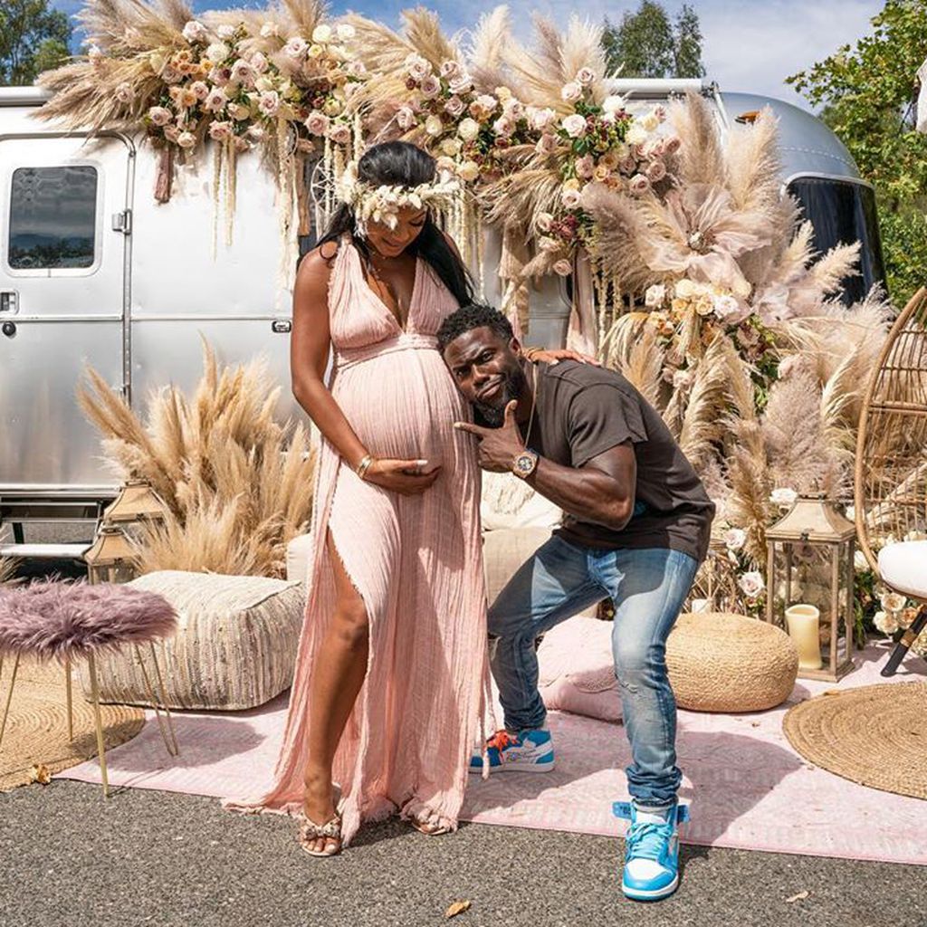 Eniko und Kevin Hart im August 2020