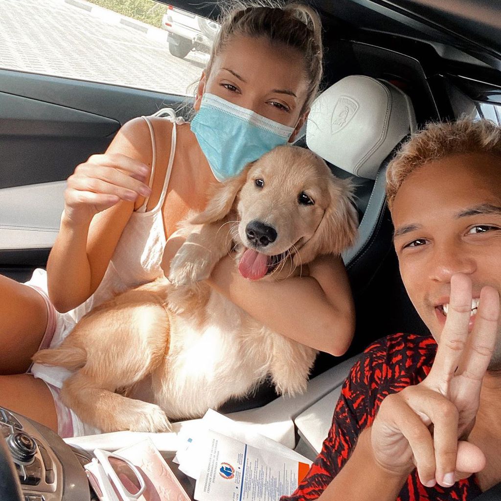 Enisa Bukvic, Simon Desue und Ihr Hund