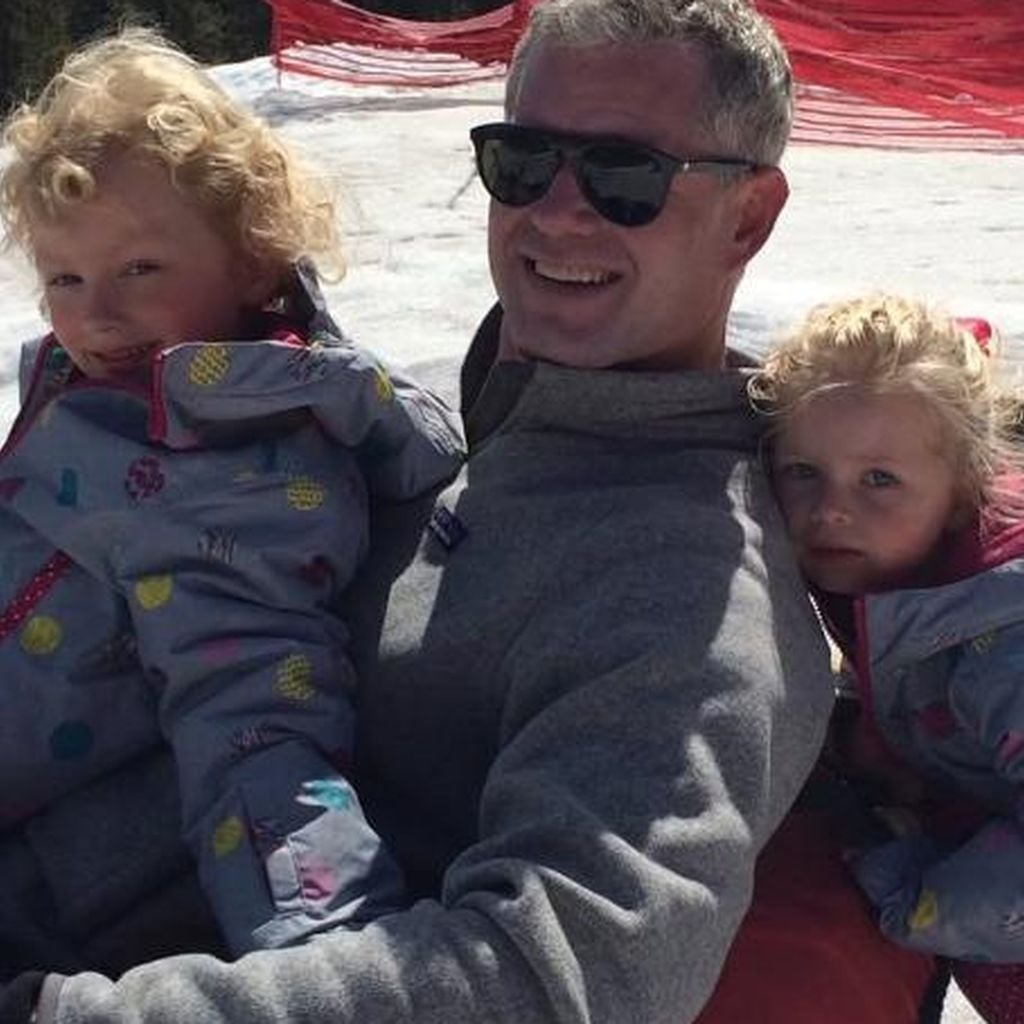 Eric Dane mit seinen beiden Töchtern Billie und Georgia