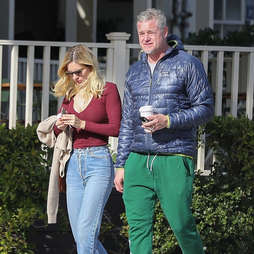 Eric Dane mit einer Unbekannten in Hollywood
