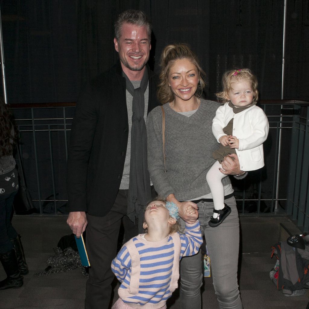 Eric Dane und Rebecca Gayheart mit Billie Dane und Georgia Dane, März 2013