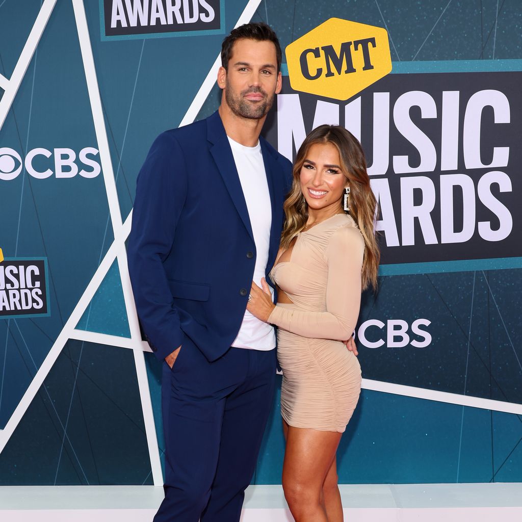 Eric Decker und Jessie James Decker im April 2022