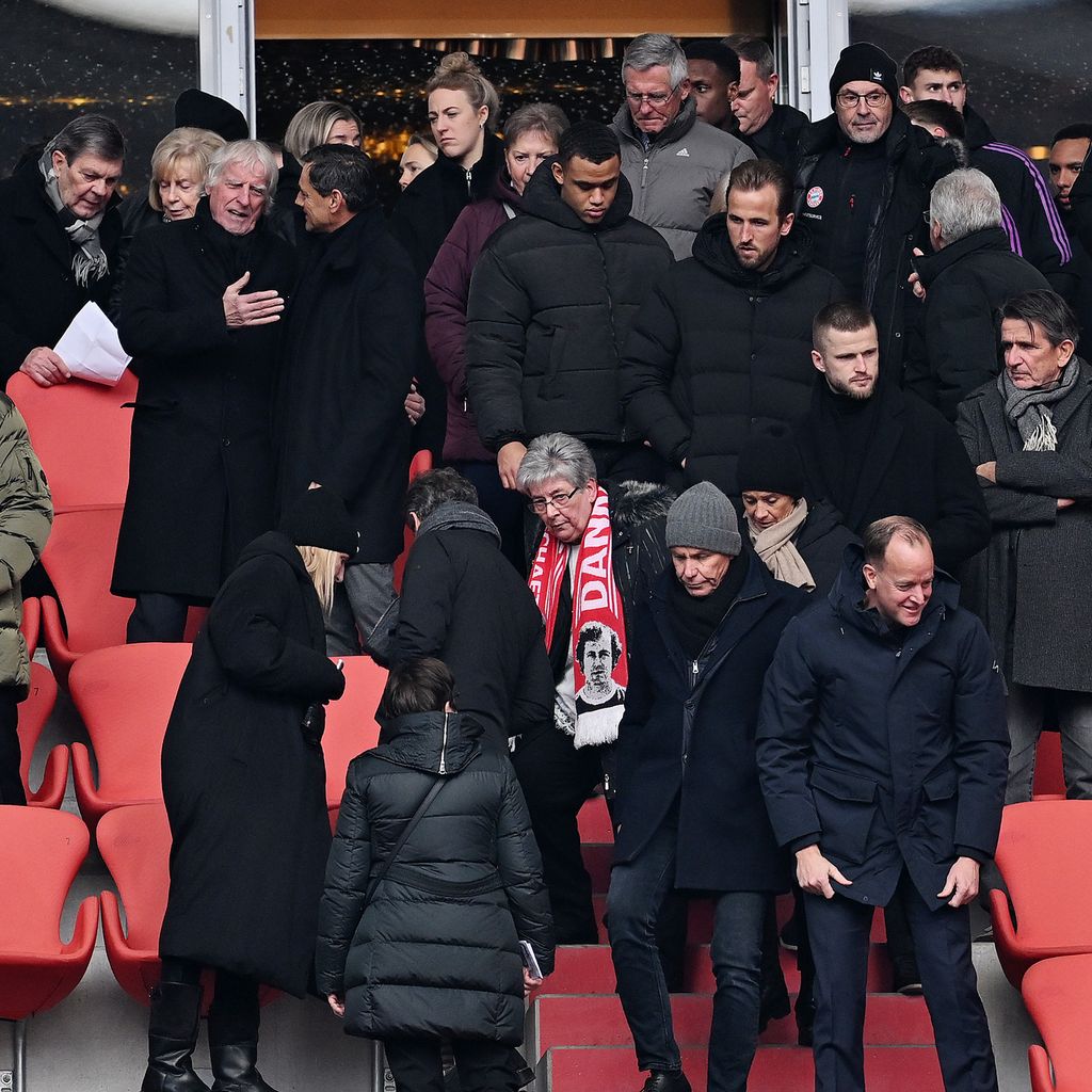 Eric Dier und Harry Kane in der Allianz Arena