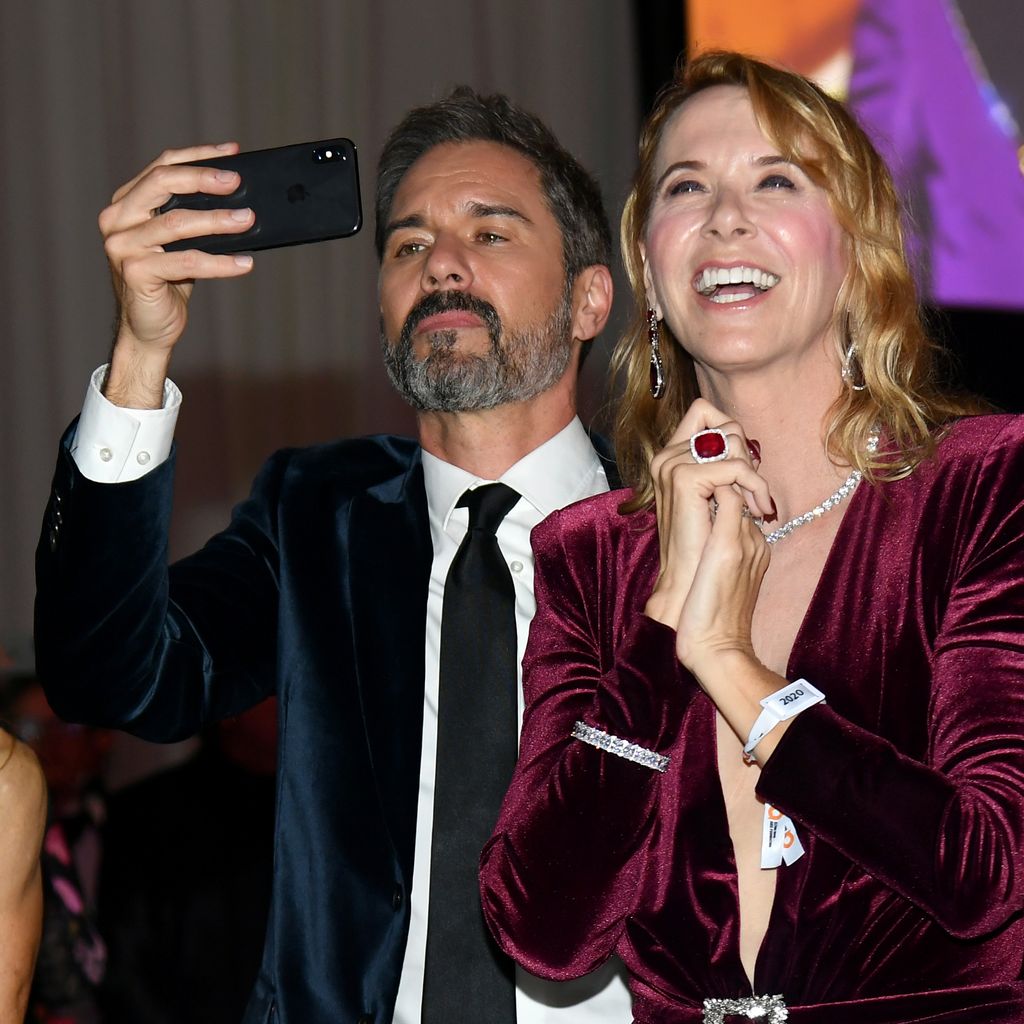 Eric McCormack und Janet Holden im Februar 2020