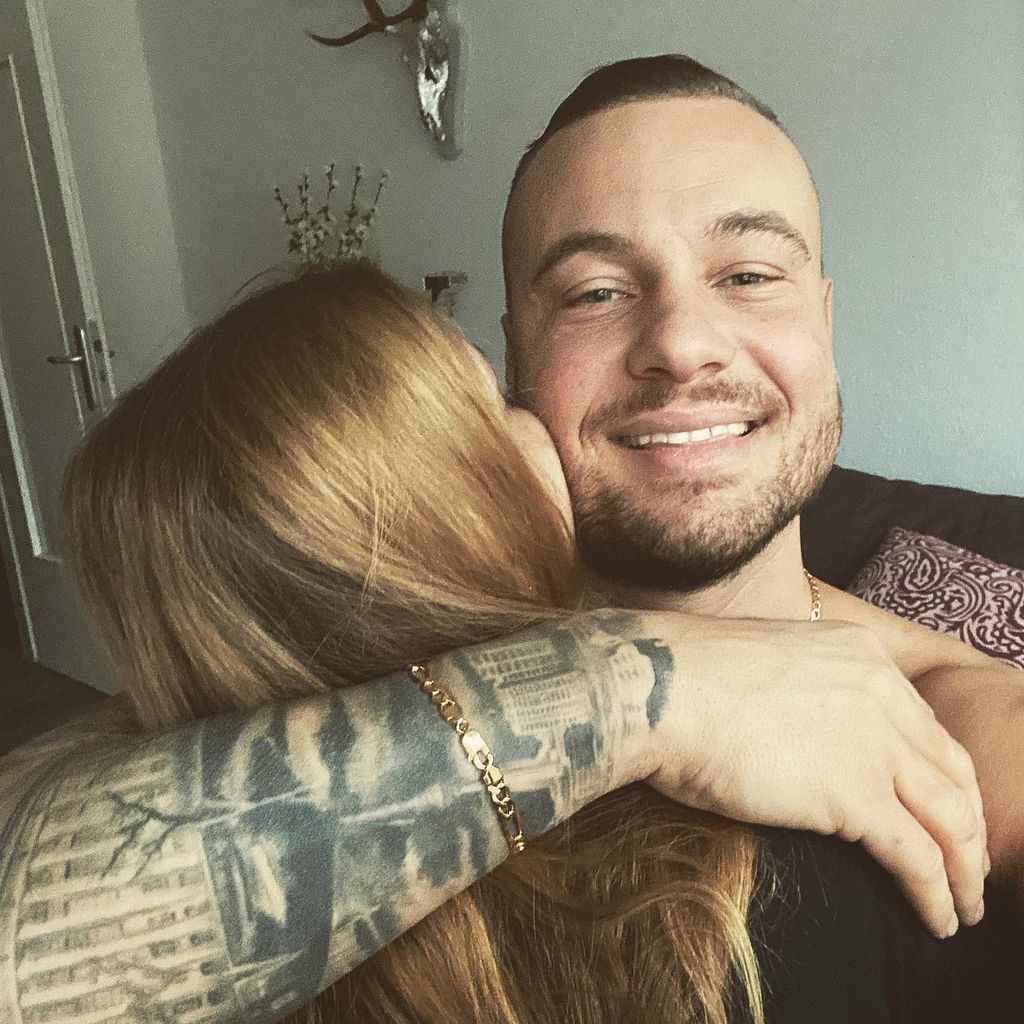 Eric Sindermann und seine Freundin