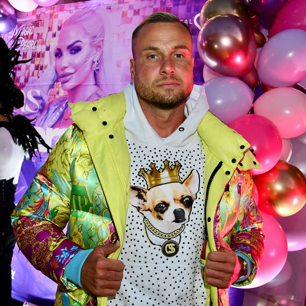 Eric Sindermann bei der Podcast-Premiere von Gina-Lisa Lohfink in Berlin