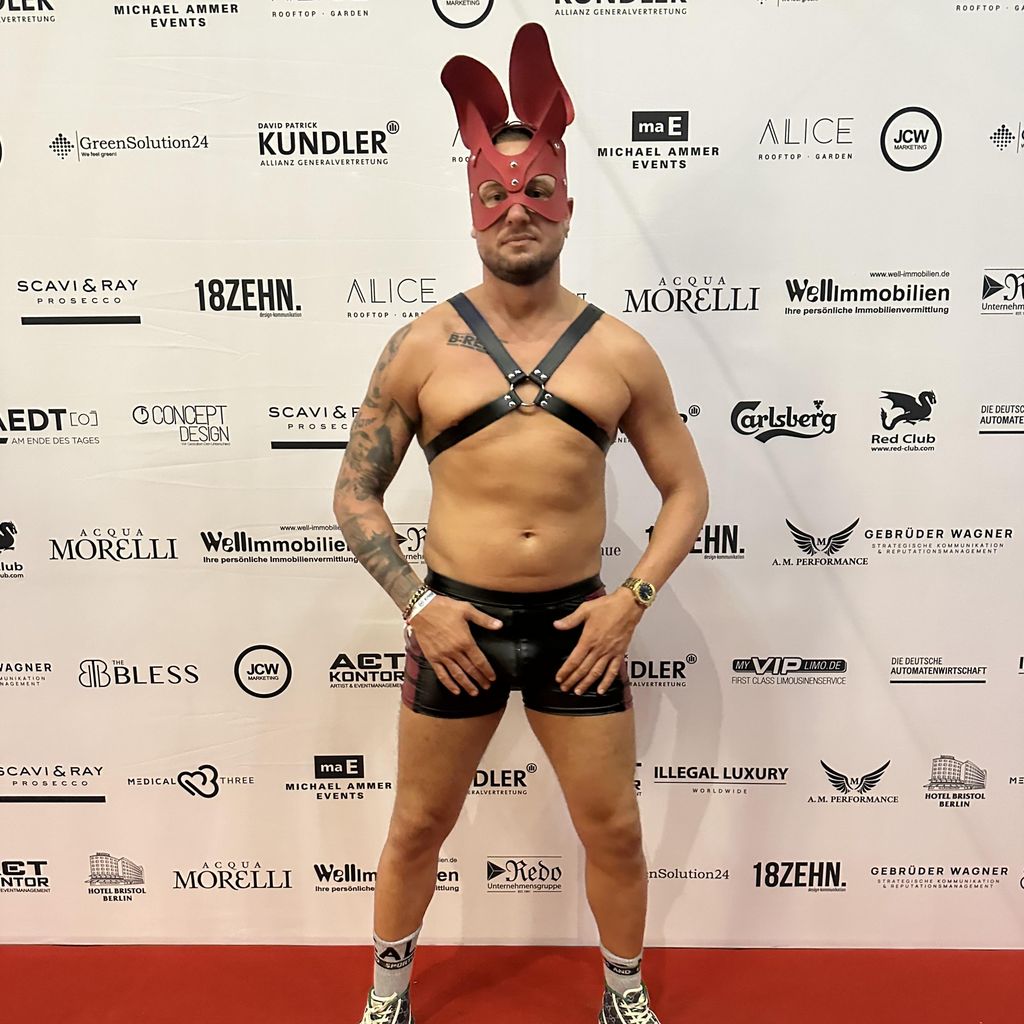 Eric Sindermann beim AEDT-Sommerfest im August 2023