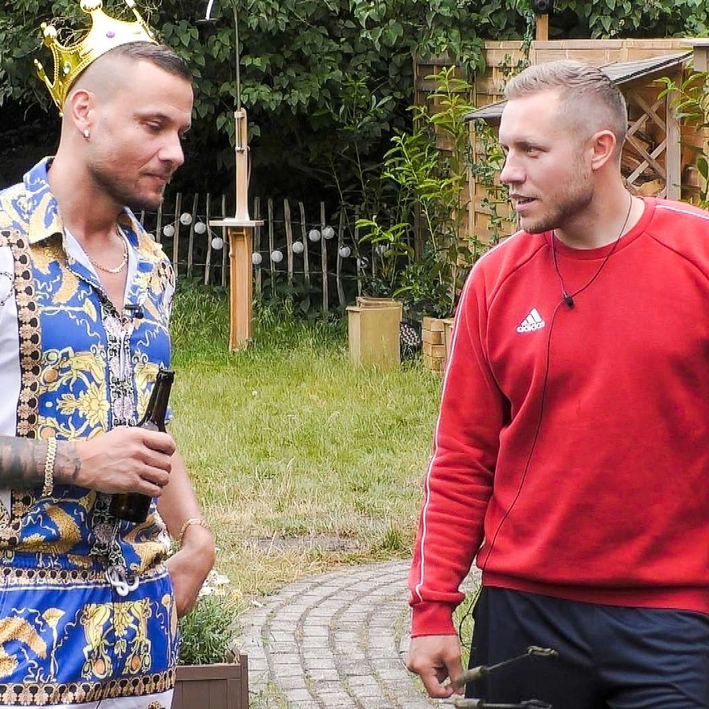 Eric Sindermann und Patrick Romer bei "Das Sommerhaus der Stars"
