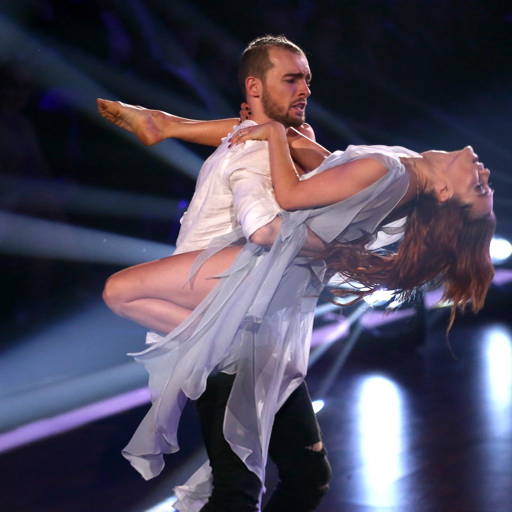 Eric Stehfest und Oana Nechiti während ihres Contemporary