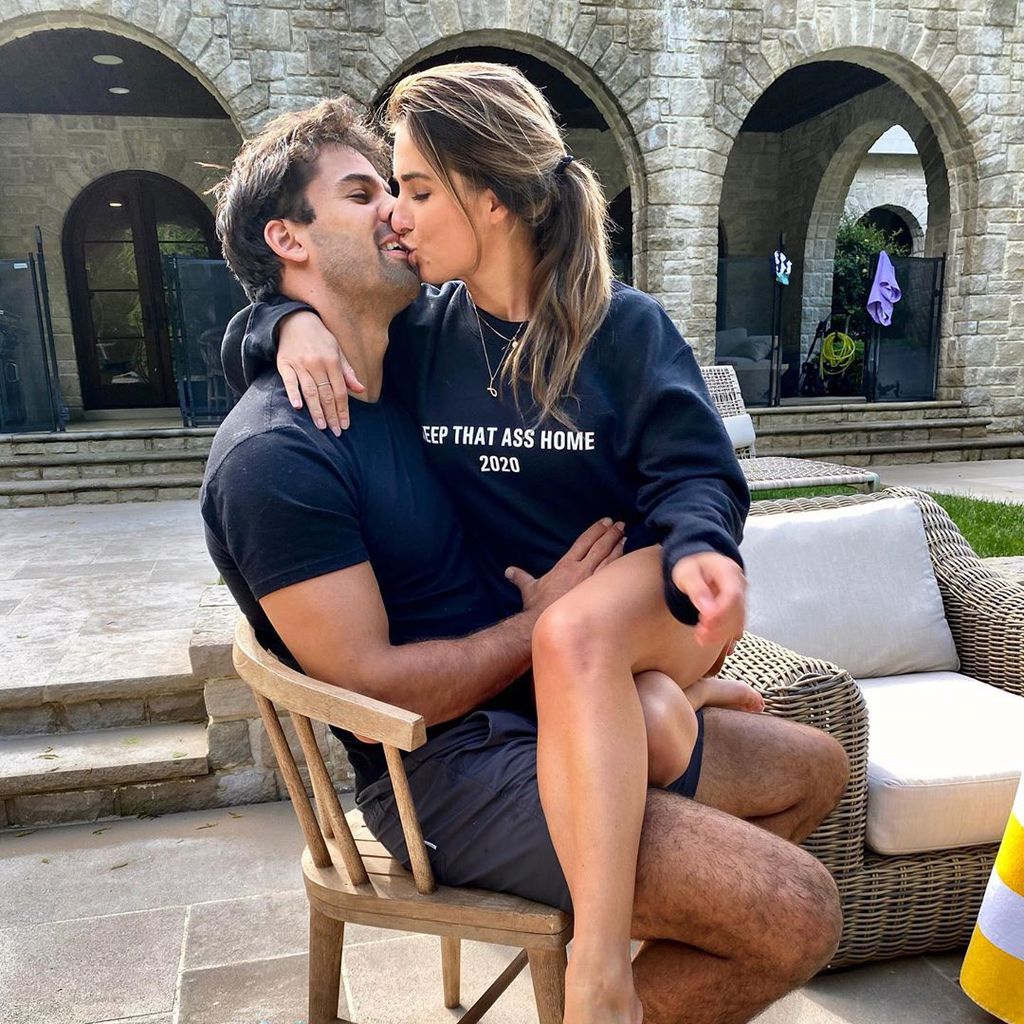 Eric und Jessie James Decker im April 2020