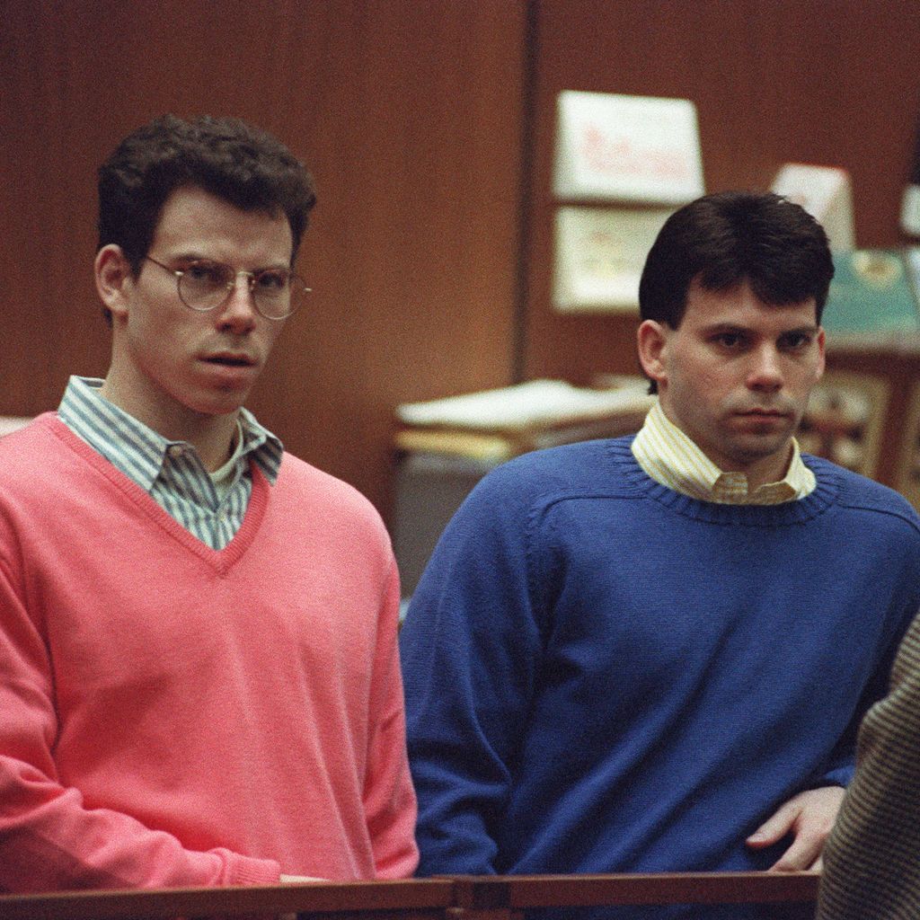 Erik und Lyle Menendez im Dezember 1992