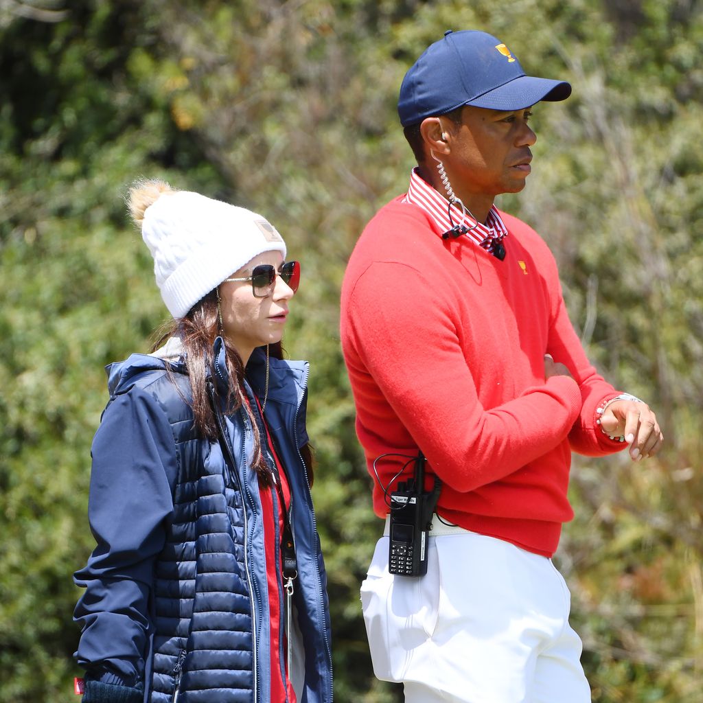 Erica Herman und Tiger Woods im Dezember 2019