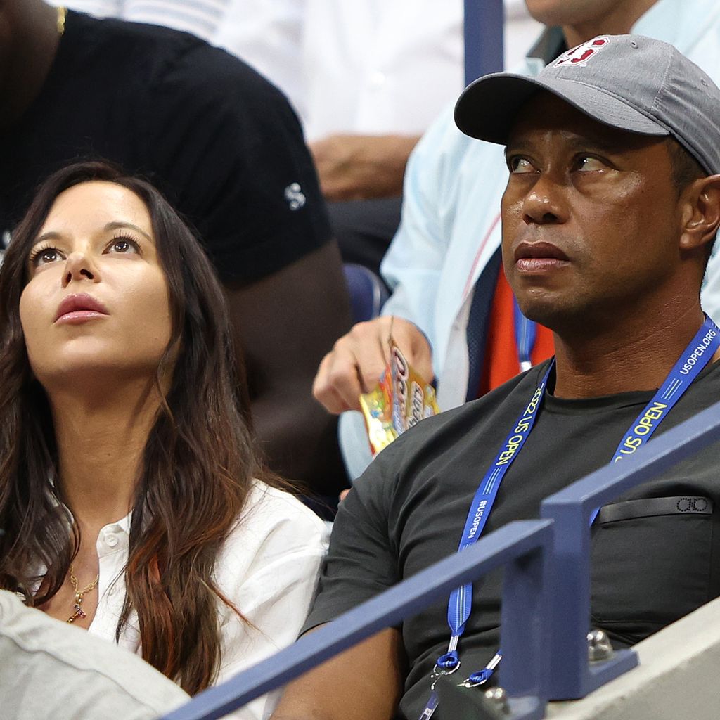Erica Herman und Tiger Woods im Jahr 2022