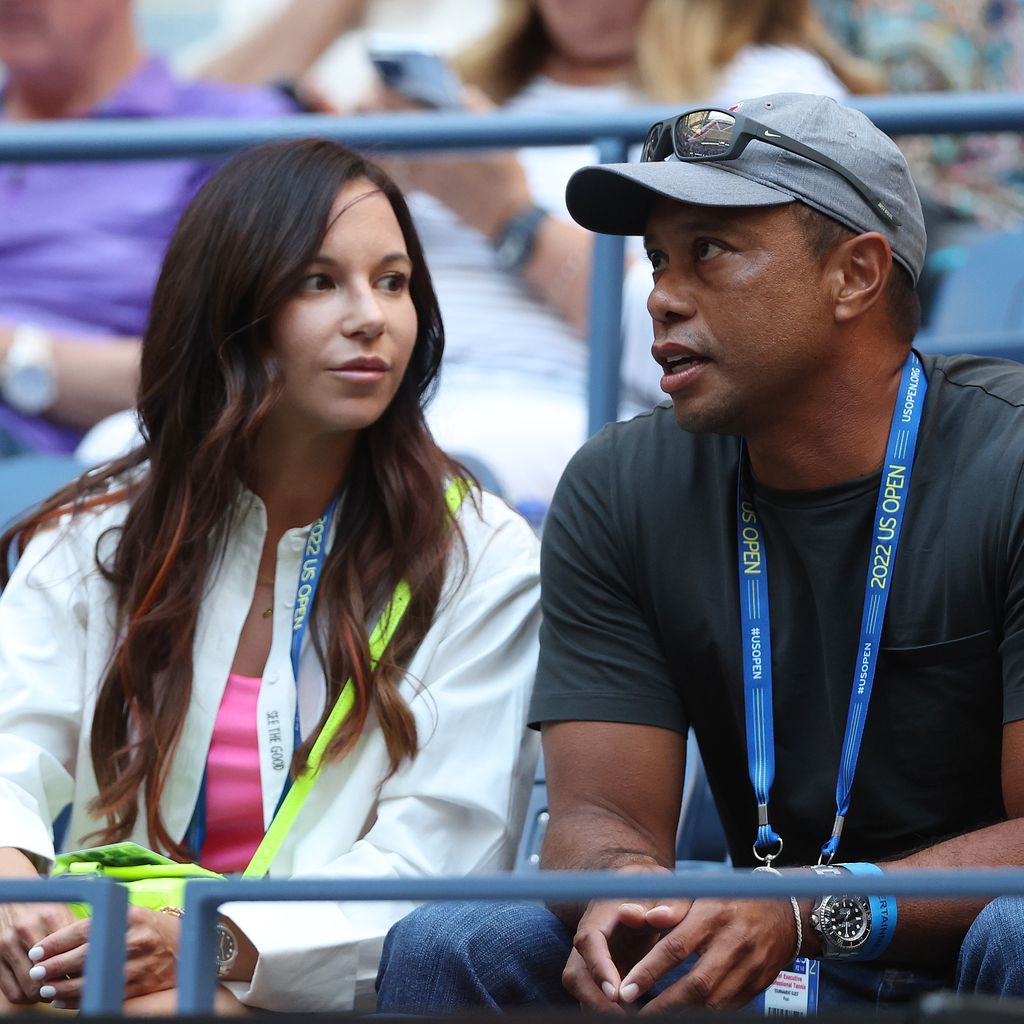Erica Herman und Tiger Woods, August 2022
