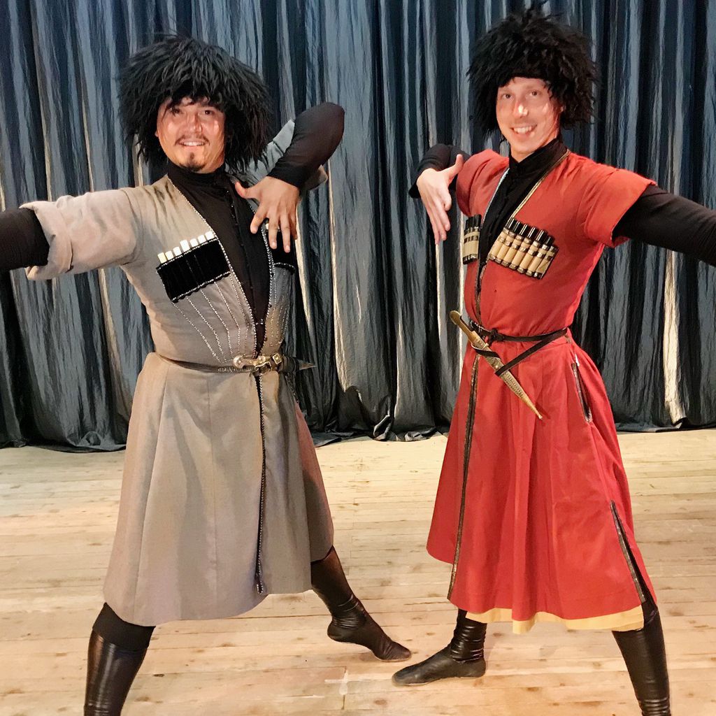 Erich Klann und Valentin Lusin bei "Llambis Tanzduell"