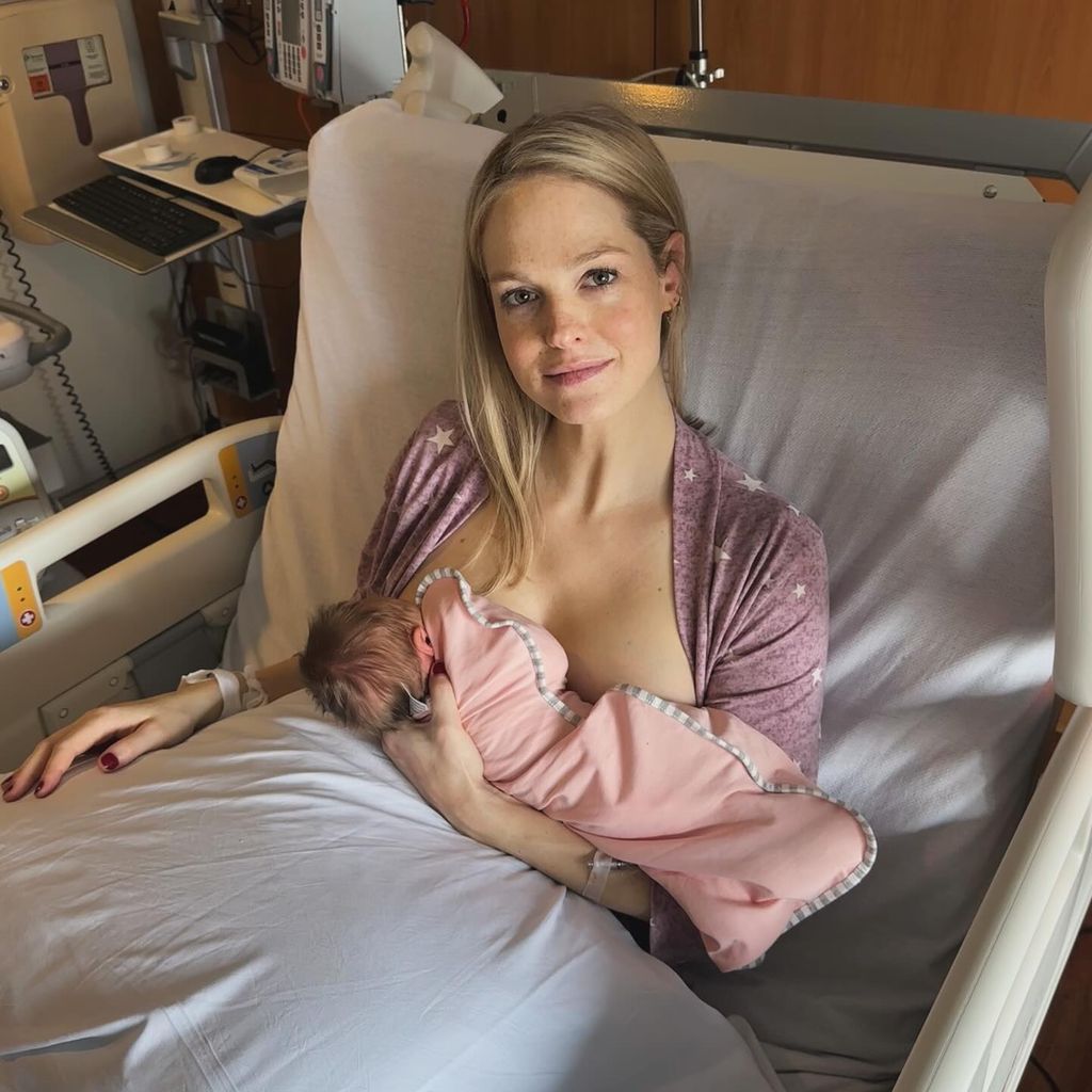 Erin Heatherton und ihre Tochter