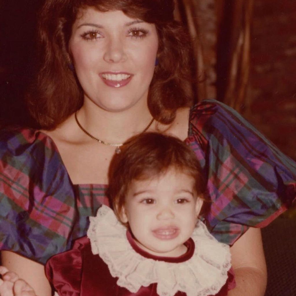 Erinnerungsfoto von Kris Jenner und Tochter Kim Kardashian