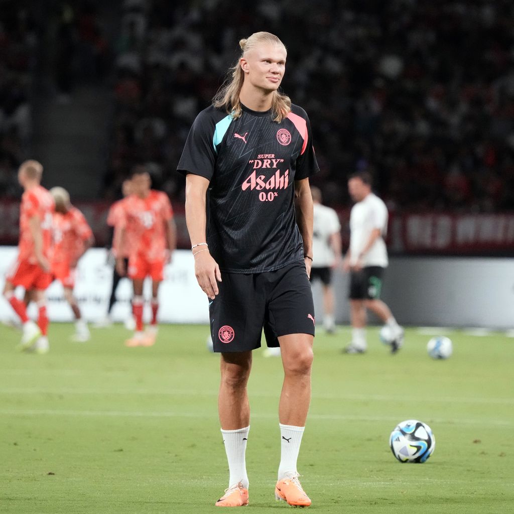 Erling Haaland im Juli 2023