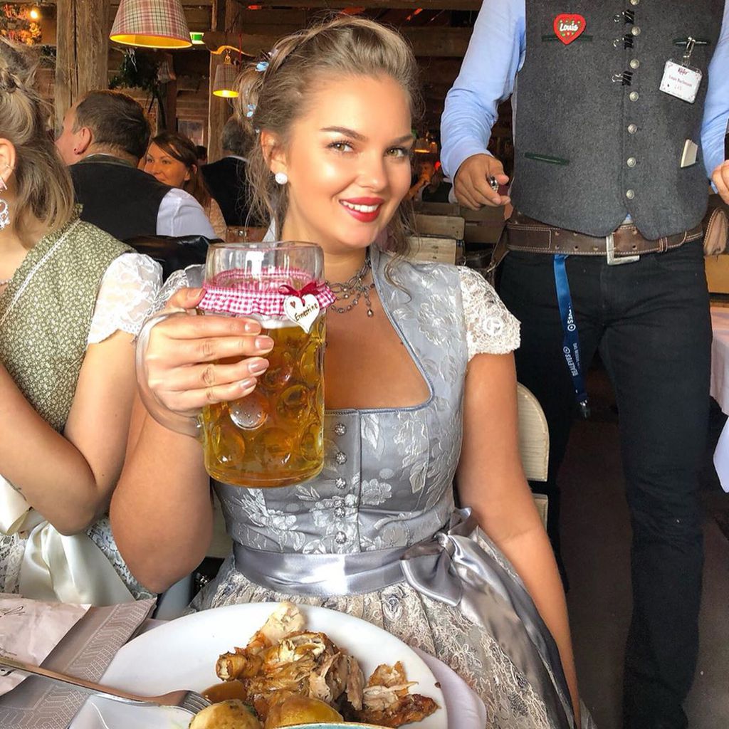 Ernestine Palmert auf der Wiesn 2019