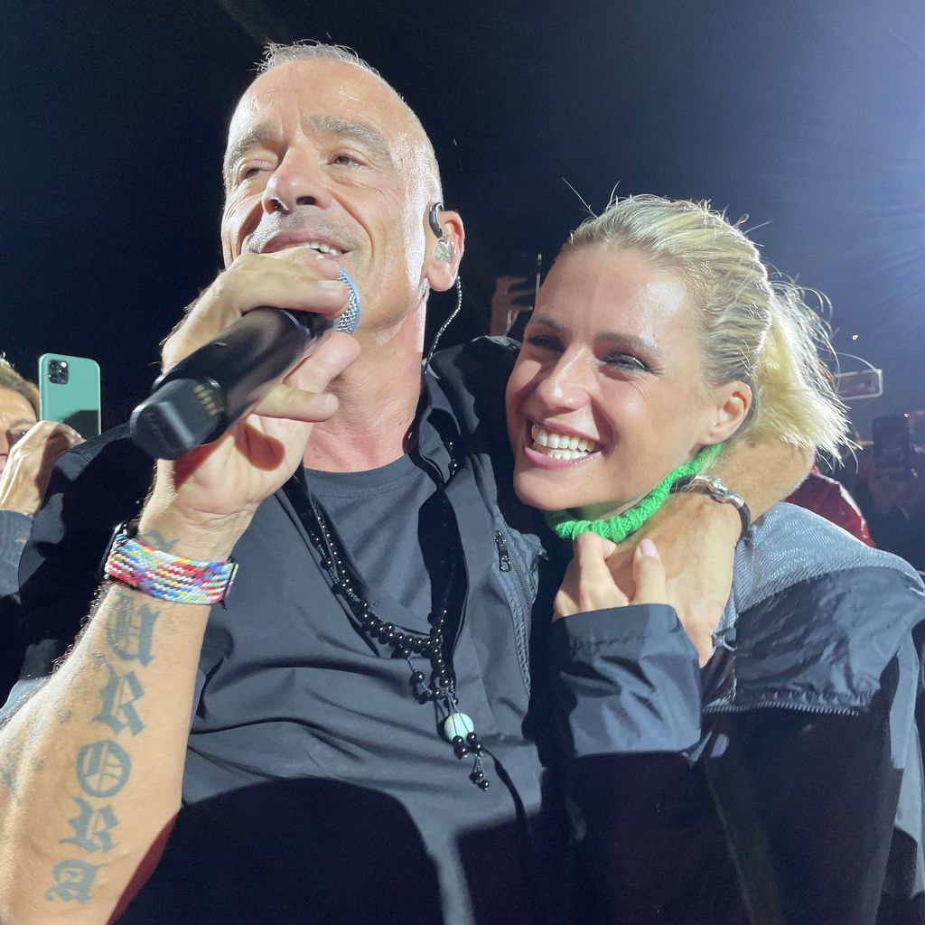 Eros Ramazzotti und Michelle Hunziker im September 2022